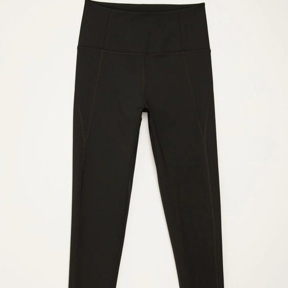 Girlfriend Collective Black Compressive High-Rise Legging Sz S - Picture 3 of 3